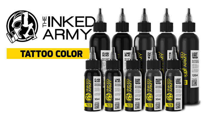 The Inked Army Tattoo Colors