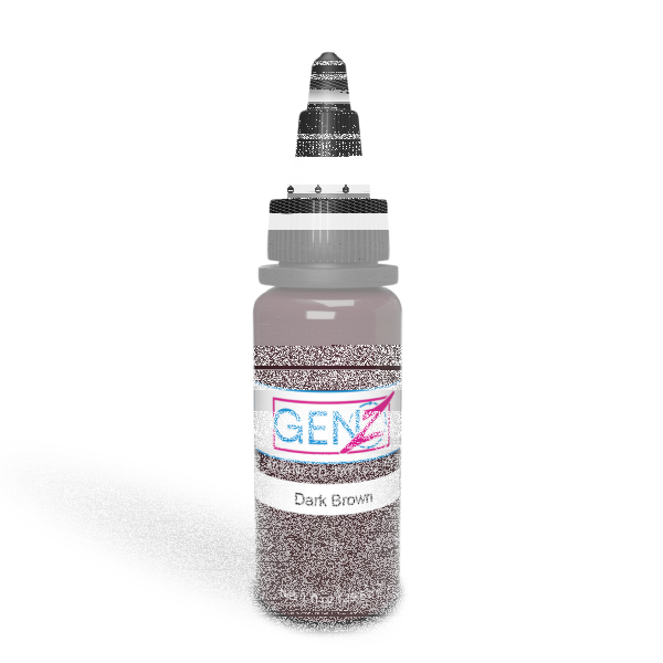 INTENZE INK - GEN-Z - Tattoo Ink - Dark Brown 29,6 ml