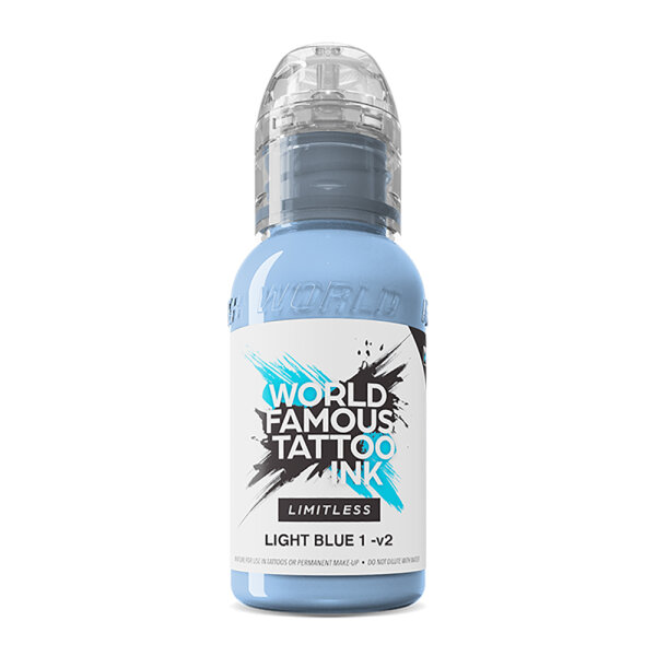 World Famous Limitless - Tattoo Ink - Light Blue 1 - v2 30 ml
