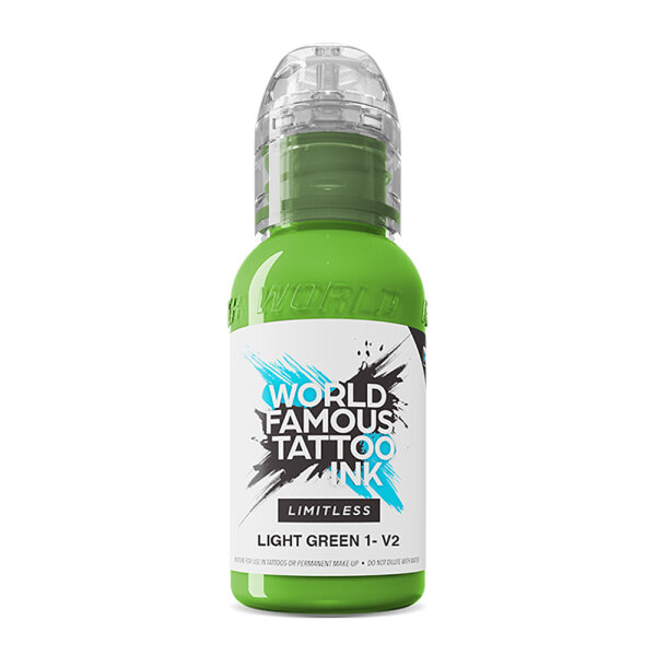 World Famous Limitless - Tattoo Ink - Light Green 1 - v2 30 ml