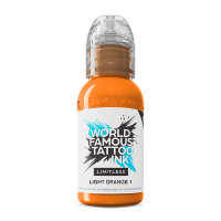World Famous Limitless - Tattoo Ink - Light Orange 1 30 ml