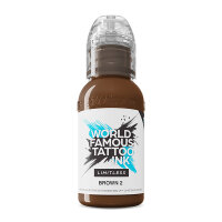 World Famous Limitless - Tattoo Ink - Brown 2 30 ml
