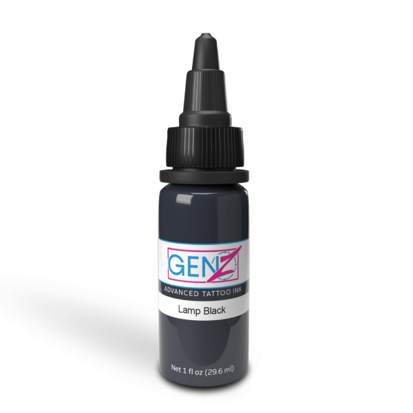 INTENZE INK - GEN-Z - Tattoo Ink - Power Grey - Lamp Black 29,6 ml