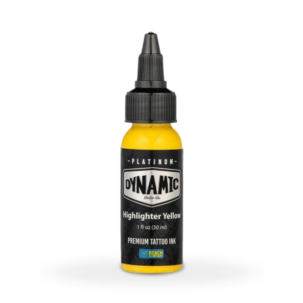 Dynamic - Tattoo Ink - Highlighter Yellow 30 ml
