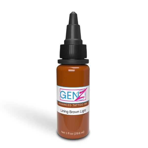 INTENZE INK - GEN-Z - Tattoo Ink - Lining Brown Light 29,6 ml