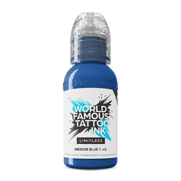 World Famous Limitless - Tattoo Ink - Medium Blue 1 - v2 30 ml
