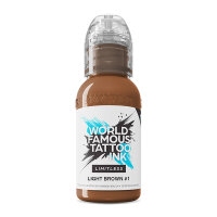 World Famous Limitless - Tattoo Ink - Light Brown 1 30 ml