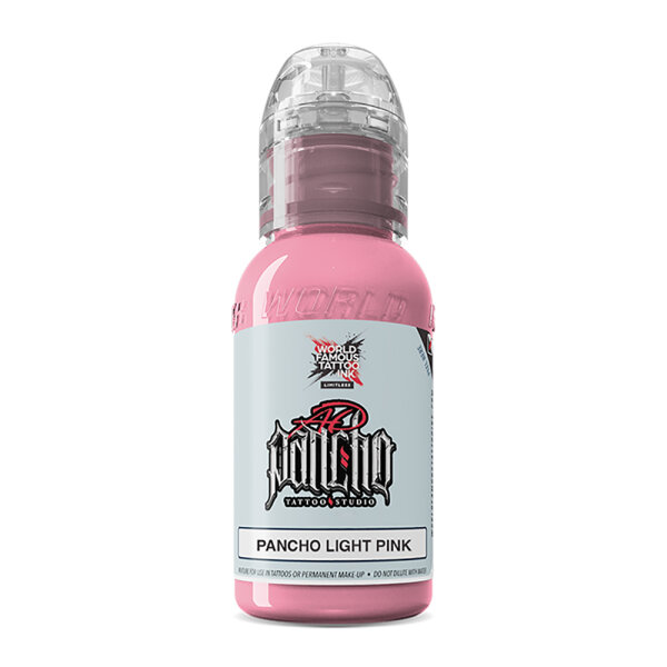 World Famous Limitless - Tattoo Ink - Pancho Light Pink 30 ml