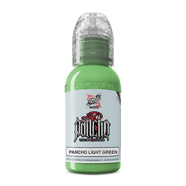 World Famous Limitless - Tattoo Ink - Pancho Light Green 30 ml
