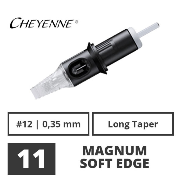 CHEYENNE - Capillary Cartridges - 11 Magnum Soft Edge 0,35 LT - 20 pcs.