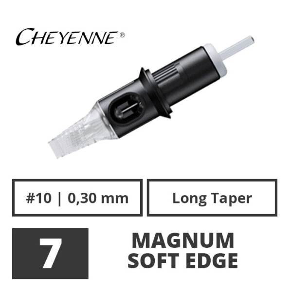 CHEYENNE - Capillary Cartridges - 7 Magnum Soft Edge - 0,30 LT - 20 pcs.