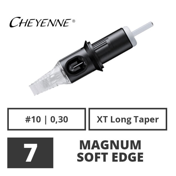 CHEYENNE - Capillary Cartridges - 7 Magnum Soft Edge 0,30 TX LT - 20 pcs.