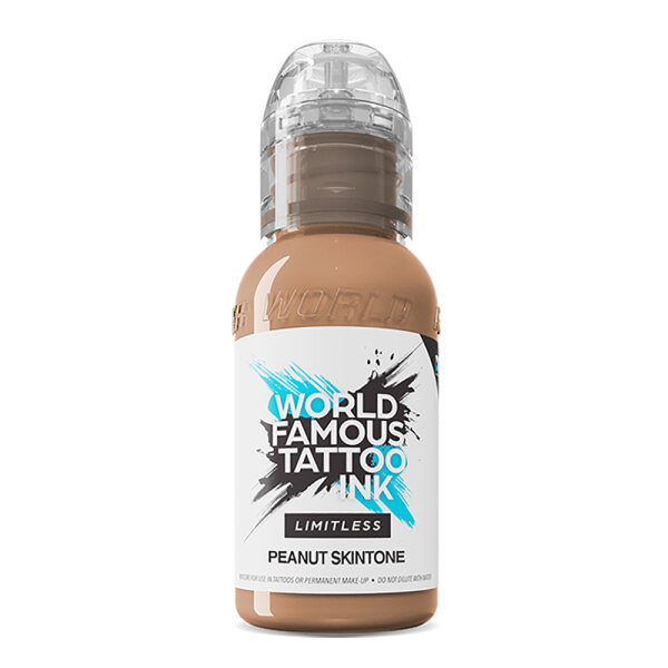 World Famous Limitless - Tattoo Ink - Peanut Skintone 30 ml