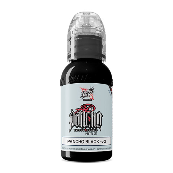 World Famous Limitless - Tattoo Ink - Pancho Black - v2 30 ml