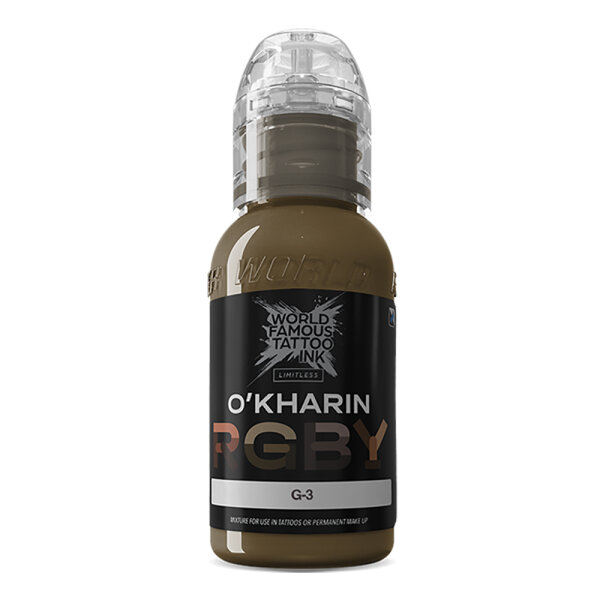 World Famous Limitless - Tattoo Ink - Sasha OKharin - G-3 30 ml