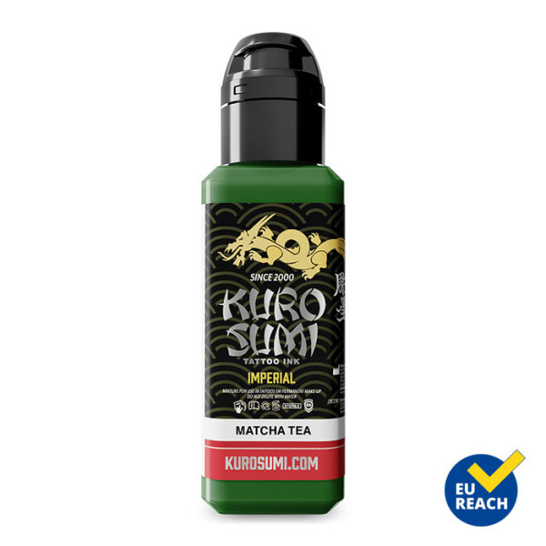 Kuro Sumi Imperial - Tattoo Ink - Matcha Tea v2