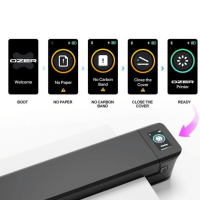 OZER X - Wireless Quick Stencil Printer - Tattoo Stencil Printer - Second Generation