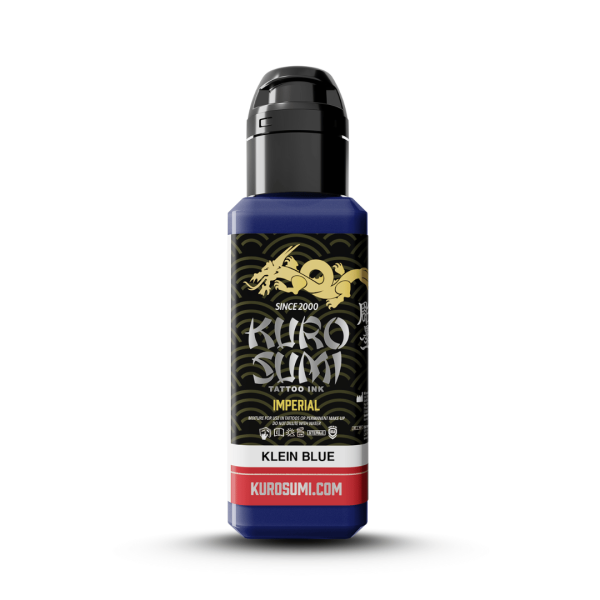 Kuro Sumi Imperial - Tattoo Ink - Klein Blue
