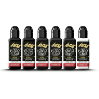 Kuro Sumi Imperial - Tattoo Ink - Greywash Shading Set 6...