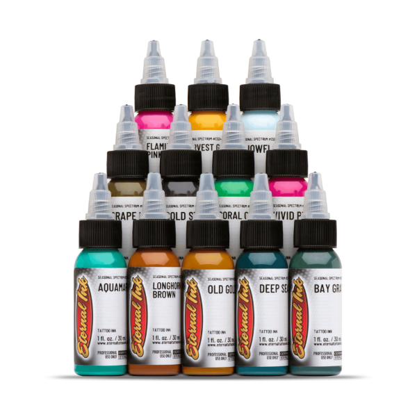 ETERNAL INK - Artist Colors - Seasonal Spectrum Series Set - 12 colors - 30 ml