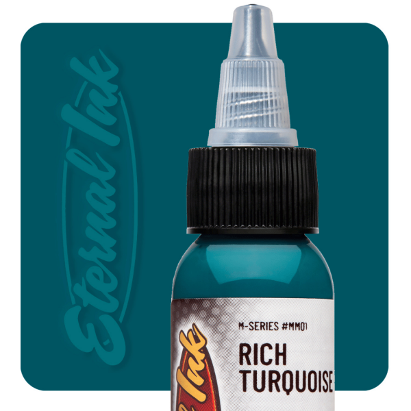 ETERNAL INK - Artist Colors - Rich Turquoise - M-Series - 30 ml