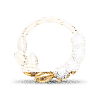 Piercing Clicker - Crystal - Branch Design - 1.2 x 8 mm