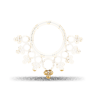 Piercing Clicker - Oriental Design - 1.2 x 8 mm