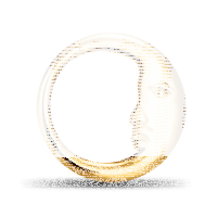 Piercing Clicker - Crescent Face Design - 1.2 x 8 mm