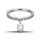 Piercing Clicker - Set Crystals + Crystal Dangle - 1.2 x 8 mm