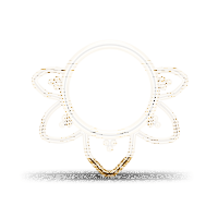 Piercing Clicker - Oriental Design - 1.2 x 8 mm
