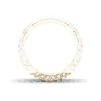 Piercing Clicker - Set Crystals - Gear Design - 1.2 x 10 mm
