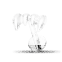 Piercing Labret - Fangs - 1.2 x 6 mm