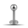 Piercing Labret - with 3 mm Ball - 1.2 x 7 mm