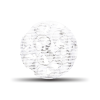 Piercing Ball - Crystal - 1.2 x 3 mm