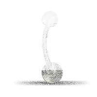 Bananabell Belly Button Piercing - 1.6 x 8 mm