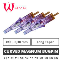 AVA - Tattoo Cartridges - Arrow - Curved Magnum Bugpin...