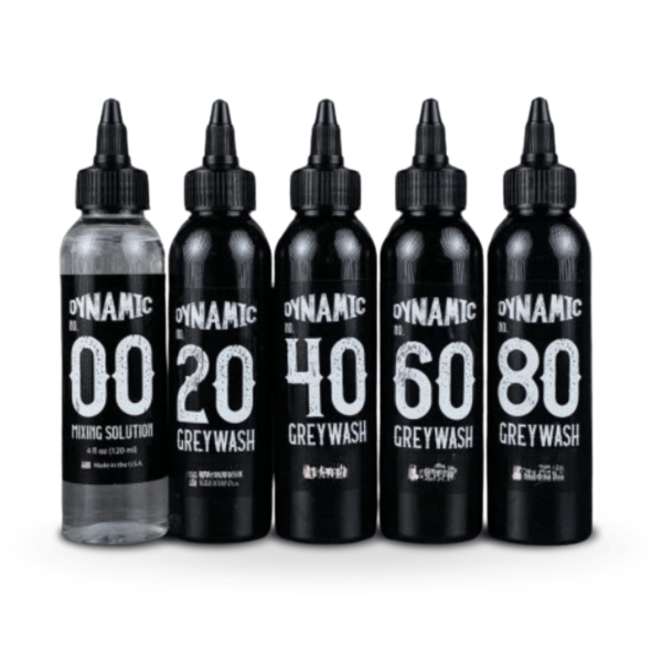 DYNAMIC - Artist Colors - Grey Wash Set - 5 x 120 ml