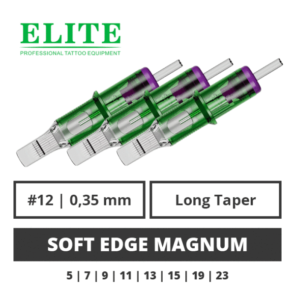 ELITE - Infini - Tattoo Needle Modules – Soft Edge Magnum 0.35 mm LT - 20 pcs.