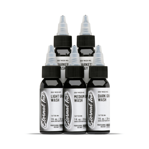 ETERNAL INK - Artist Colors - Gray Wash Set - 5 Colors - 30 ml