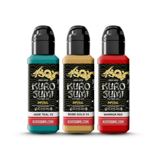 Kuro Sumi Imperial – Tattoo Color – Trad Mini Set – 3 Shades