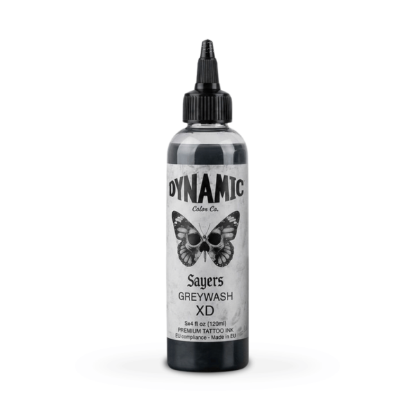 Dynamic - Tattoo Color – Luke Sayers – Extra Dark Greywash (XD) 120 ml